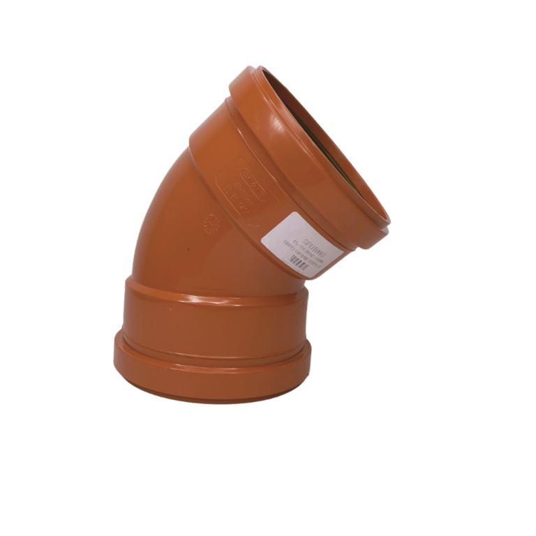 Davant Underground Double Socket 45° Bend 110mm