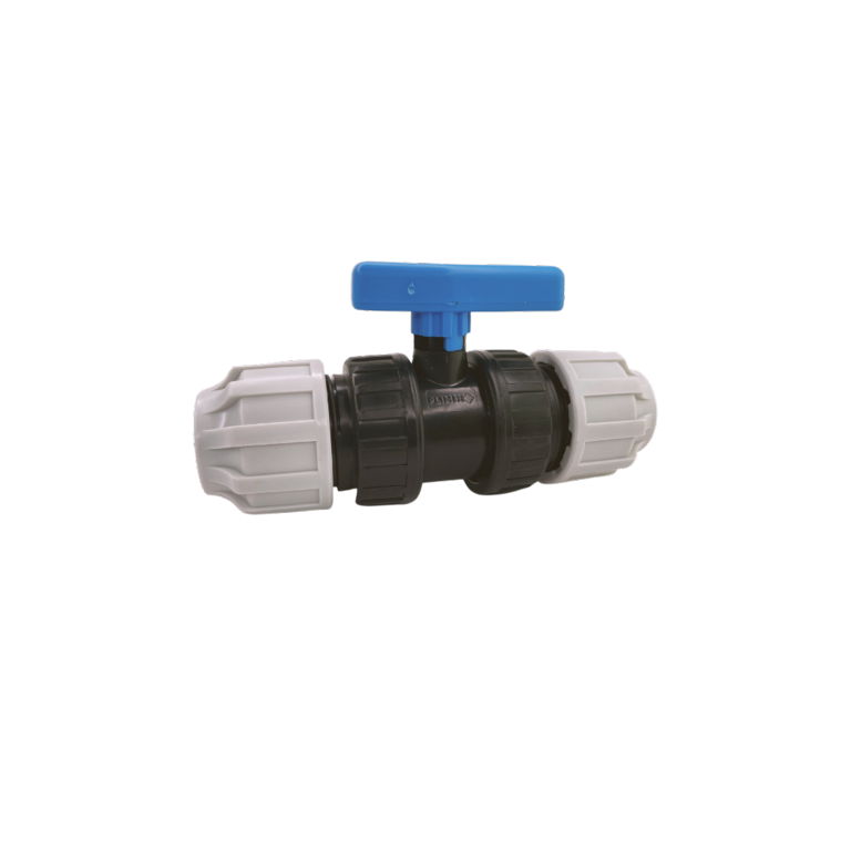 Hydrodiff MDPE Compression Stop Valve 25mm