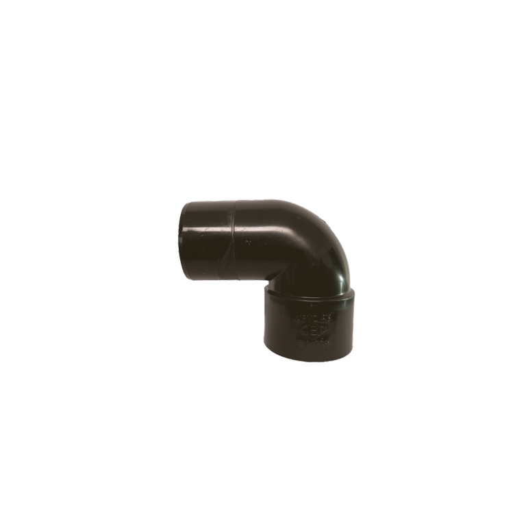 Davant Solvent Weld Swivel 92.5° Bend Black 40mm