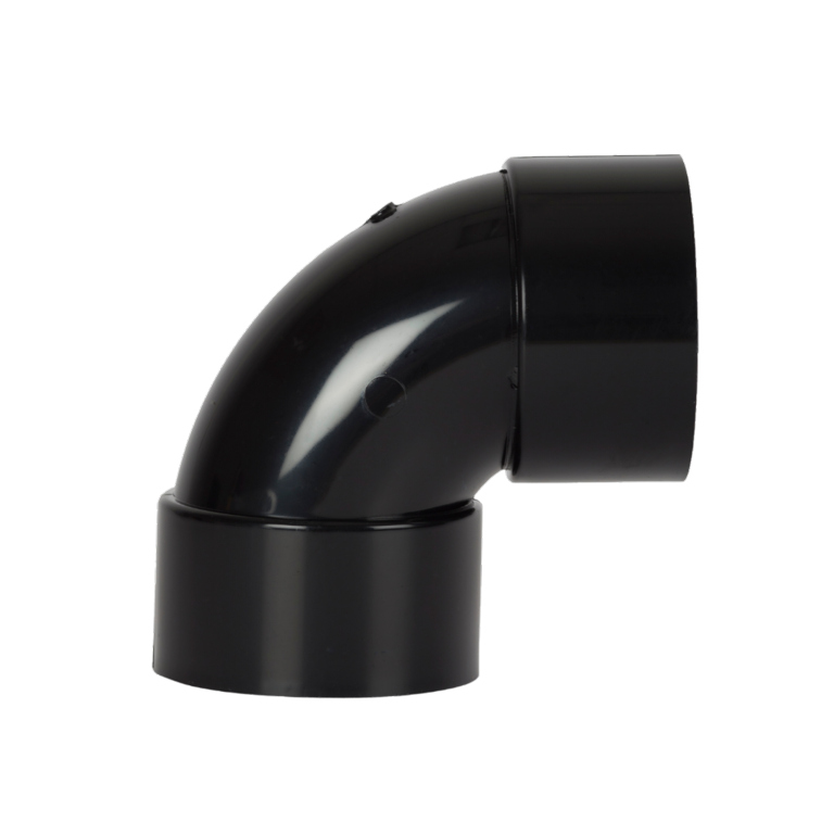 Davant Solvent Weld Swept Bend 92.5° Black 32mm