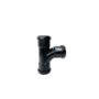 Davant Push Fit Swept Tee 91.25° Black 32mm