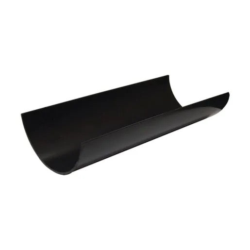 Pipelife Mini Flow Gutter Black 2m x 76mm