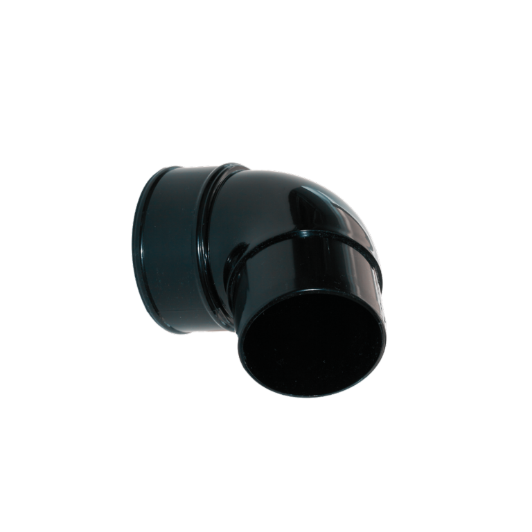 Kayflow Rainwater 112.5° Round Offset Bend Black 68mm