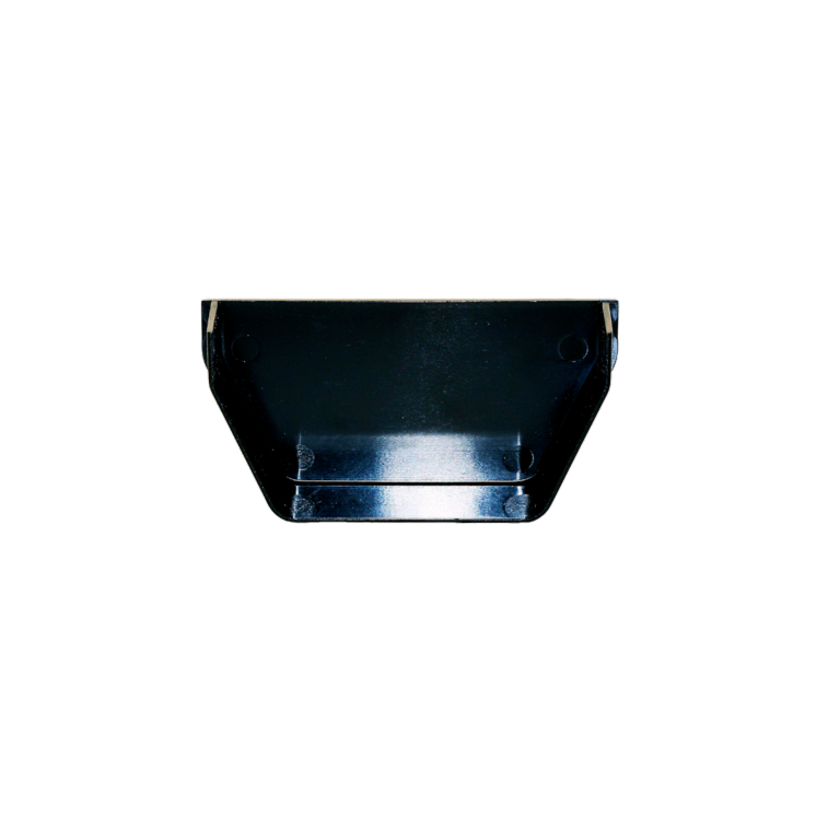 Kayflow Rainwater Square Internal Stop End Black 112mm
