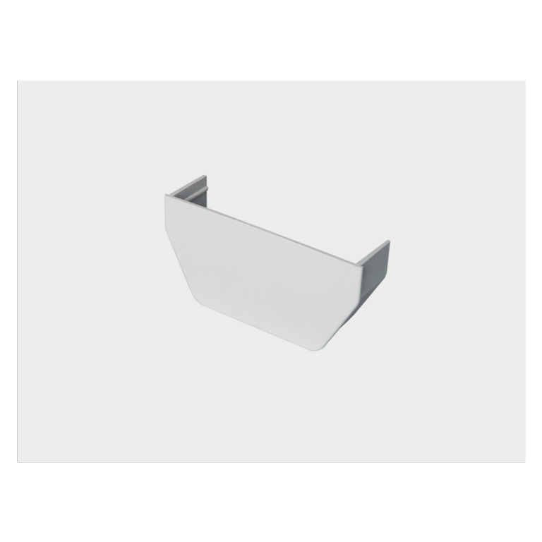 Kayflow Rainwater Square Internal Stop End White 112mm