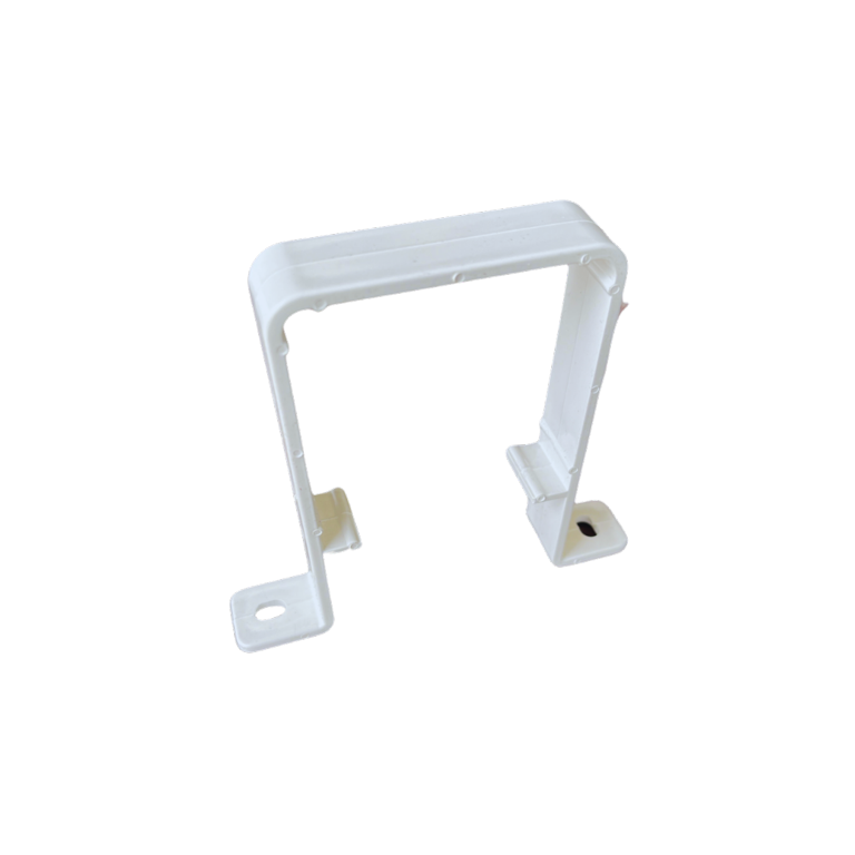 Kayflow Rainwater Square Pipe Bracket White 65mm