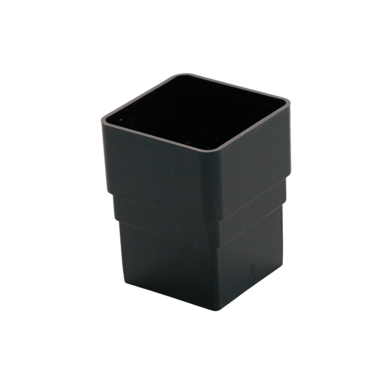 Kayflow Rainwater Square Connectors Black 65mm