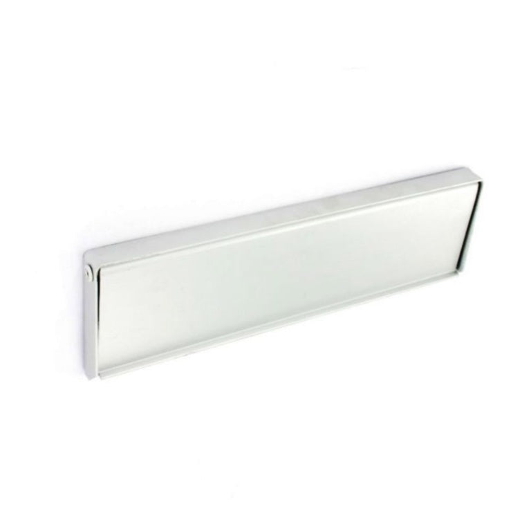 Securit Aluminium Face Fix Letter Plate 250mm Bright