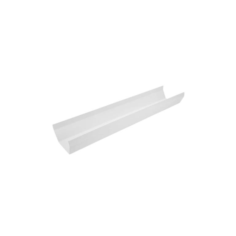 Kayflow Rainwater Square Gutter White 4m x 112mm