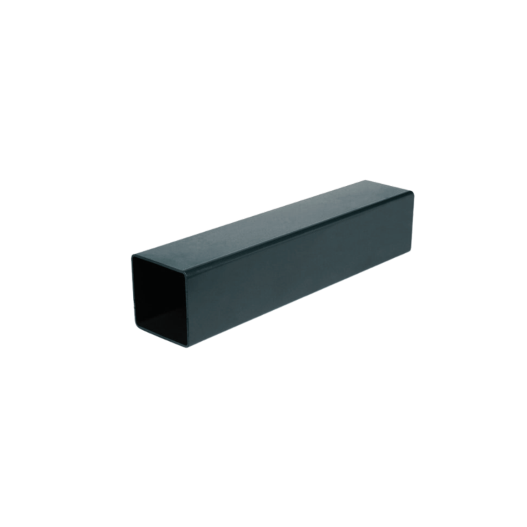 Kayflow Rainwater Square Downpipe Black 2.5m x 65mm