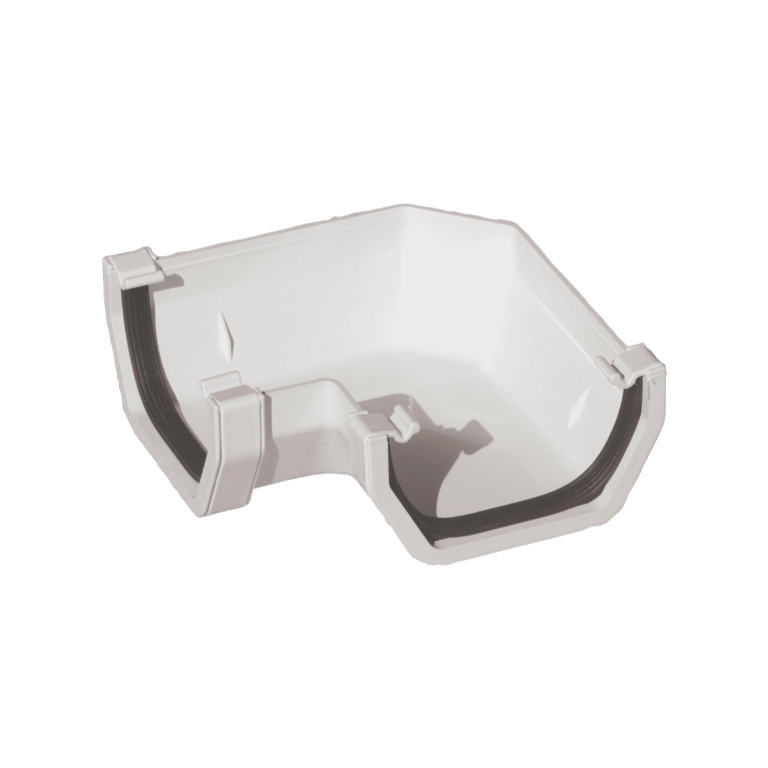 Kayflow Rainwater 90° Square Angle White 112mm