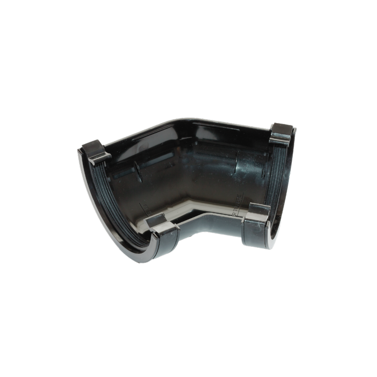 Kayflow Rainwater 135° Round Angle Black 112mm