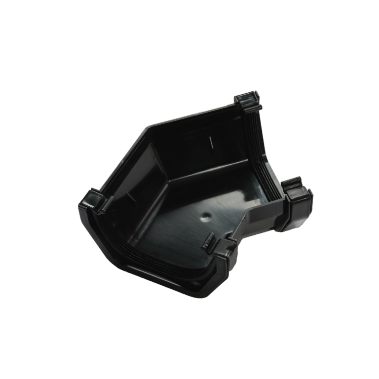Kayflow Rainwater 135° Square Angle Black 112mm