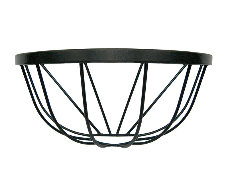Ambassador Wrought Iron Wall Basket 14"