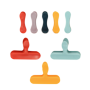 Fackelmann Bag Clips Multi Set 8 Multi Coloured