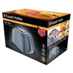 Russell Hobbs Textures Toaster Grey 2 Slice