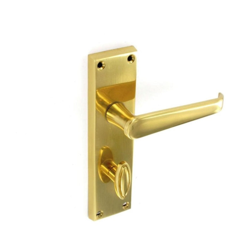 Securit Victorian Bathroom Handles (Pair) 150mm