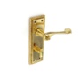 Securit Georgian Bathroom Handles (Pair) 150mm