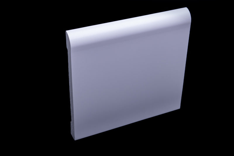 Emafyl White Bullnose Skirting 140mm x 2.9m