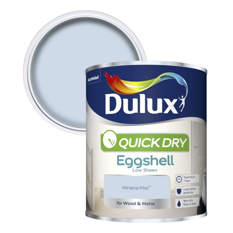 Dulux Quick Dry Eggshell 750ml Mineral Mist