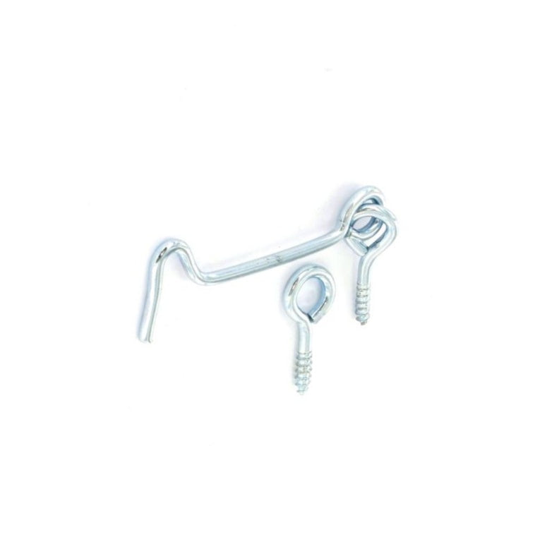 Securit Gate hook & eye zinc plated 75mm