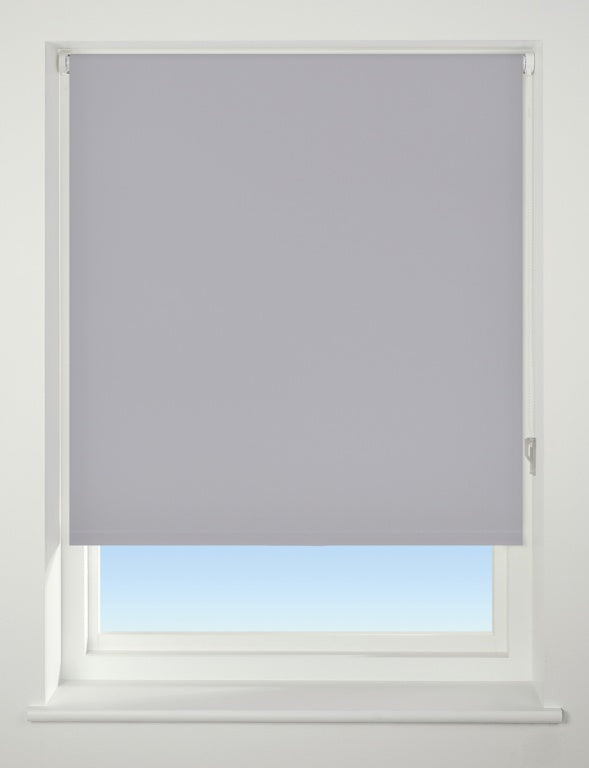 Universal Blackout Roller Blind Grey 90cm