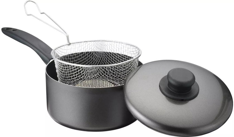 CookClassic Chip Pan With Basket Non Stick 22cm