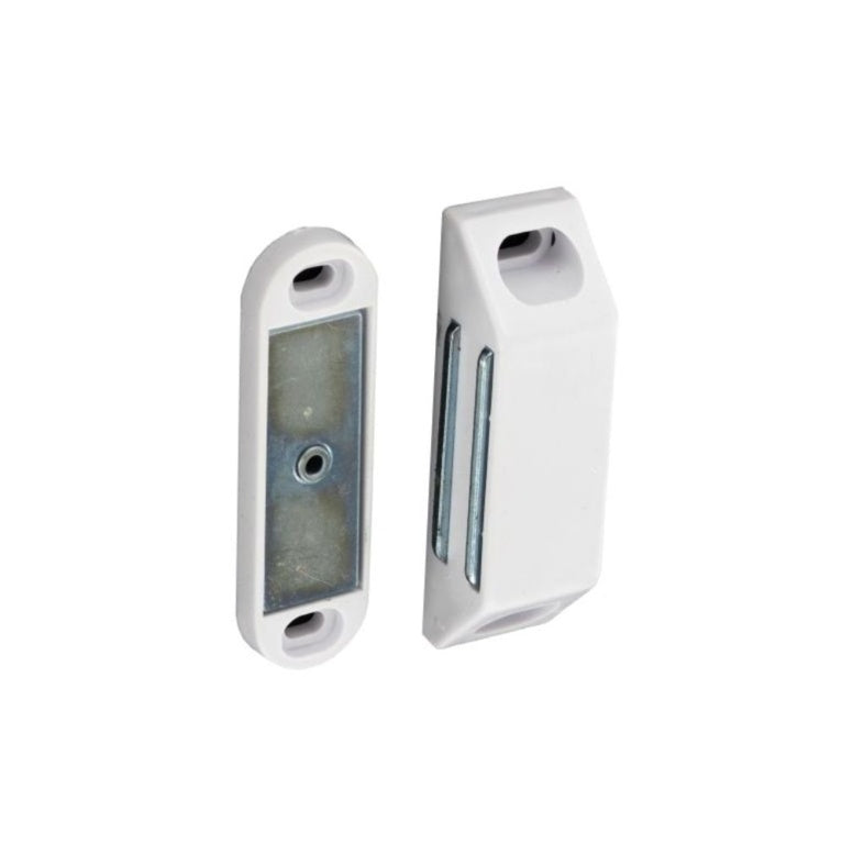 Securit Heavy Magnetic Catch White S5433