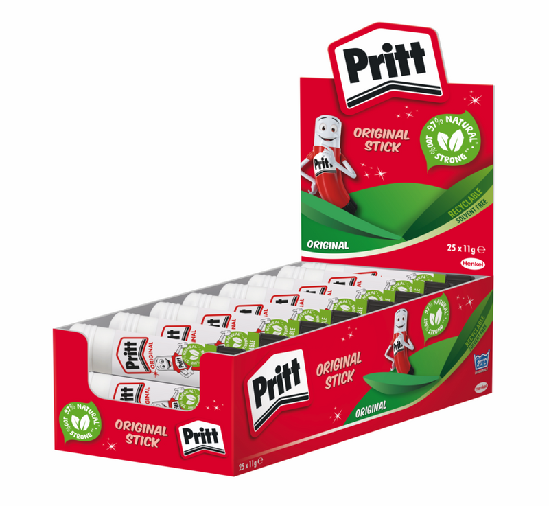 Pritt Original Stick 11g Display Box of 25