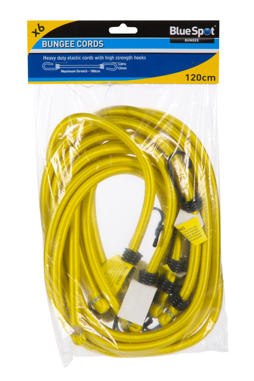 Blue Spot Tools 6 PCE Bungee Cord Set