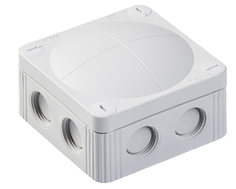 Wiska Combi 308/5 Junction Box IP66/67 Grey