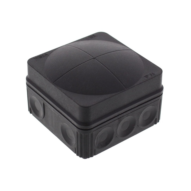 Wiska Combi 108/5 Junction Box IP66 Black