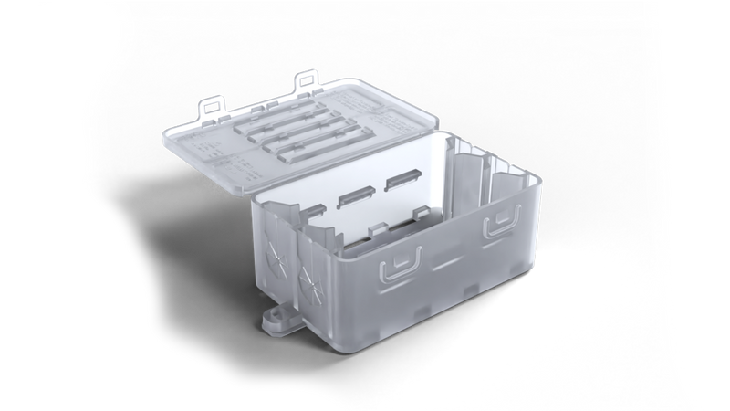 Wiska Konnektl T204 Clear Junction Box IP20