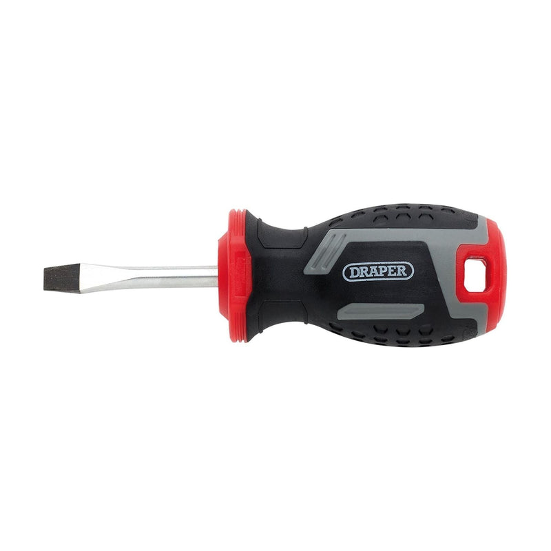 Draper Slotted Soft Grip Screwdriver, SL5.5 x 38mm Draper - Town Tools