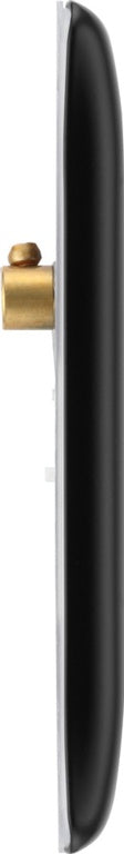 BG Single Blank Plate Matt Black
