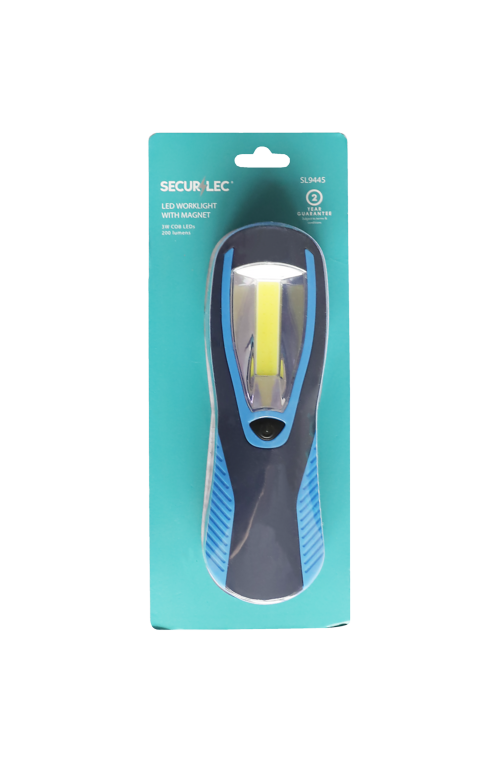 Securlec Portable LED Worklight With Magnet 200 Lumens