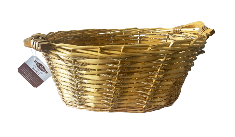 Hearth & Home Willow Log Basket