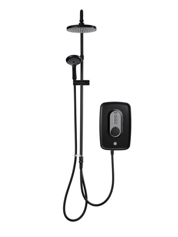 Triton Danzi Duelec Shower 9.5kw Black
