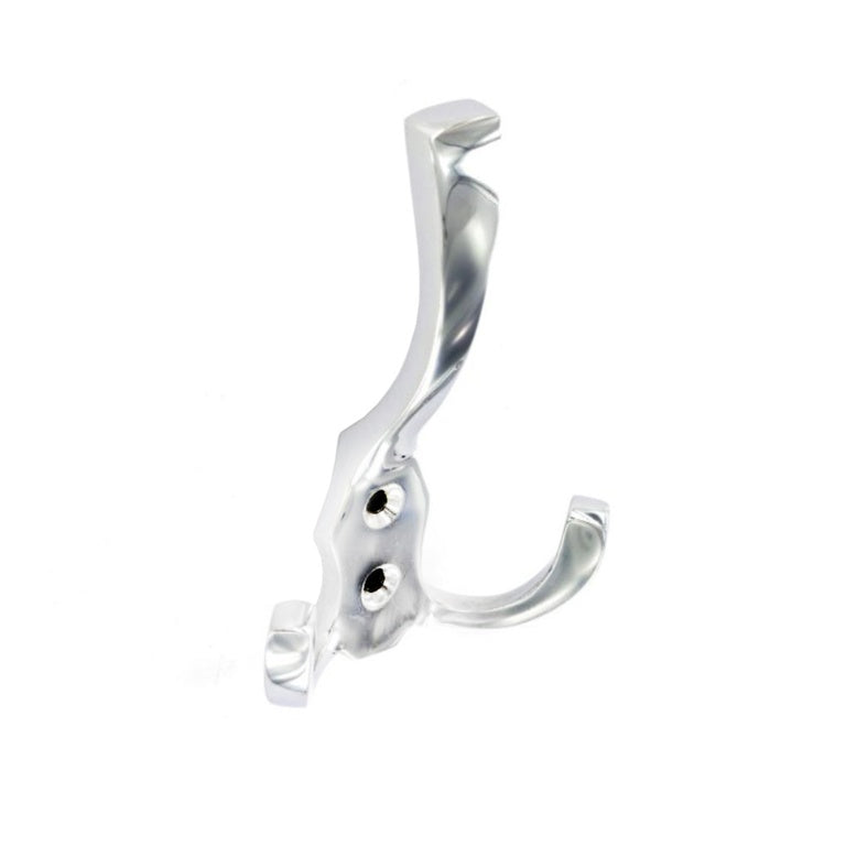 Securit Chrome Triple Coat Hook 125mm