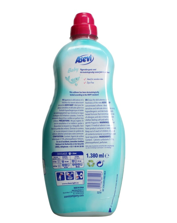 Asevi Fabric Conditioner Baby 60 Wash