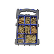 Forgefix ForgeFast Pozi Compatible Elite Performance Wood Screw Organiser 1000 Piece ForgeFix - RockBottom Northampton