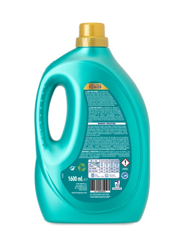 Asevi Max Power Detergent 32 Wash