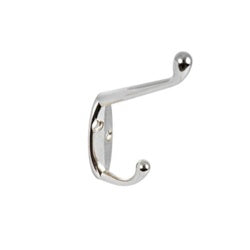 Securit Hat & coat hook CP 105mm