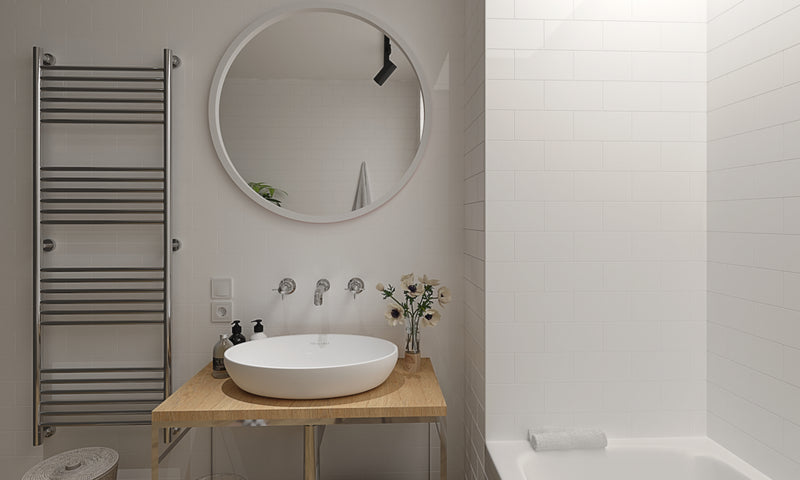 Golden Tile Metro Flat Gloss Wall Tile 200 x 100 x 7 mm White 0.88m2
