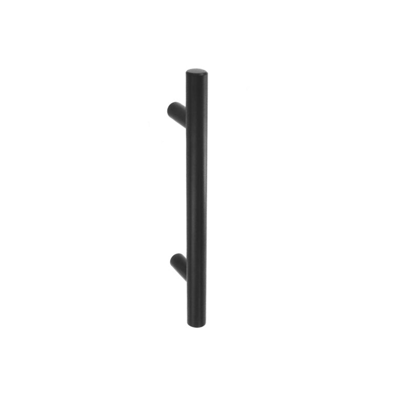 Securit Plain Bar Handle Matt Black 96mm