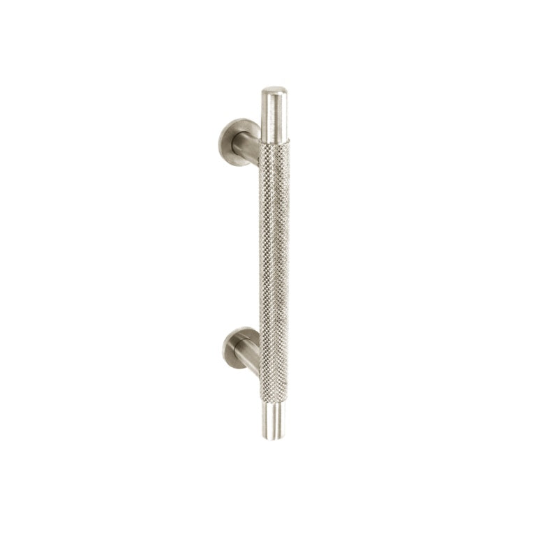 Smiths Architectural Cross Knurled Handle 96mm Satin Nickel