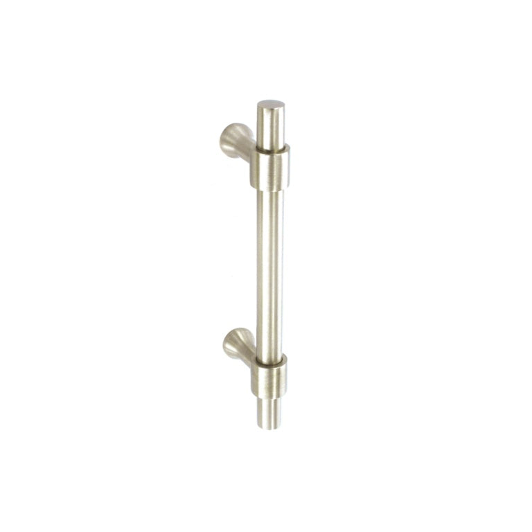 Smiths Architectural Brass Shouldered Handle 96mm Satin Nickel