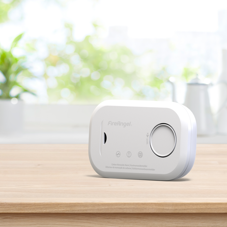 Fire Angel Carbon Monoxide Alarm Twin Pack Replaceable Battery