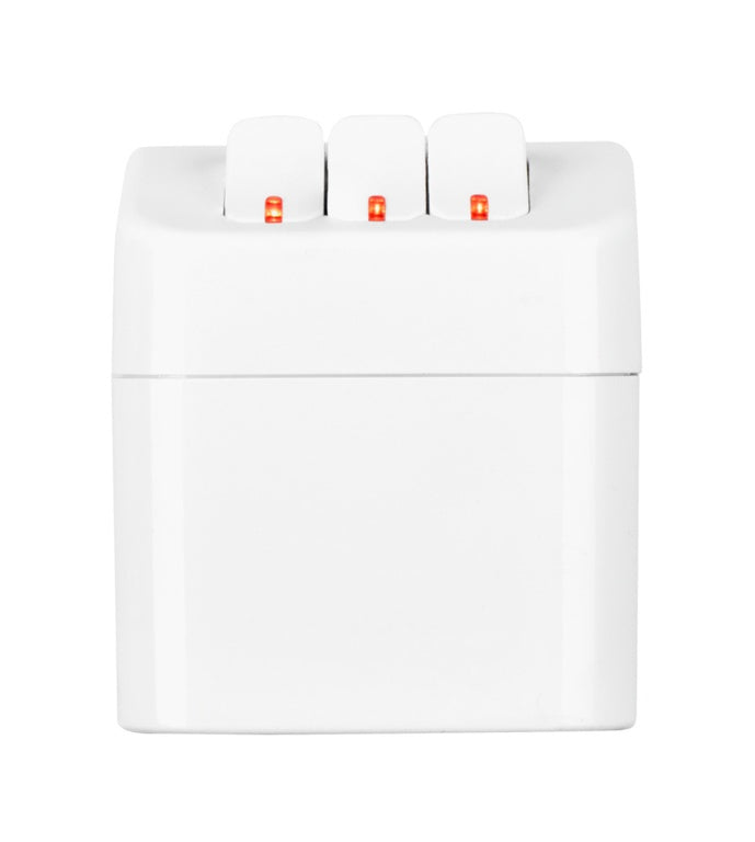 Masterplug 3 Socket 13 Amp Extension Lead White 2m