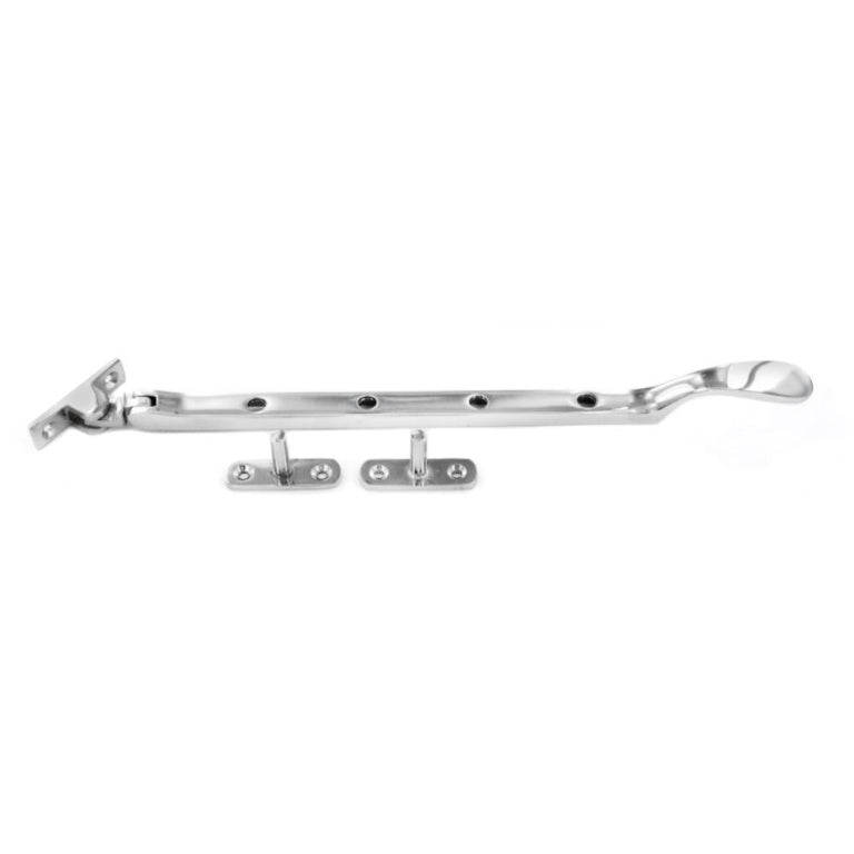 Securit Chrome Casement Stay 250mm